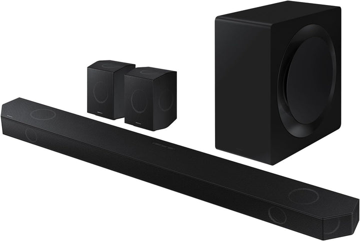 Samsung Soundbar HW-Q990D/ZF - Dolby Atmos Wireless, Q-Symphony, 11.1.4 Kanäle, Spacefit Sound Pro Und Kompatibel Mit Sprachassistenten