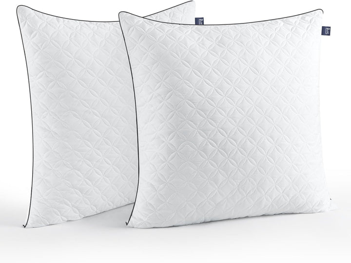 Pernă Bedstory 40X80Cm Set de 2 perne, pernă de dormit din microfibră 2X950G, pernă de pat respirabilă și lavabilă, ideală pentru un somn odihnitor profund, certificată Oeko-Tex